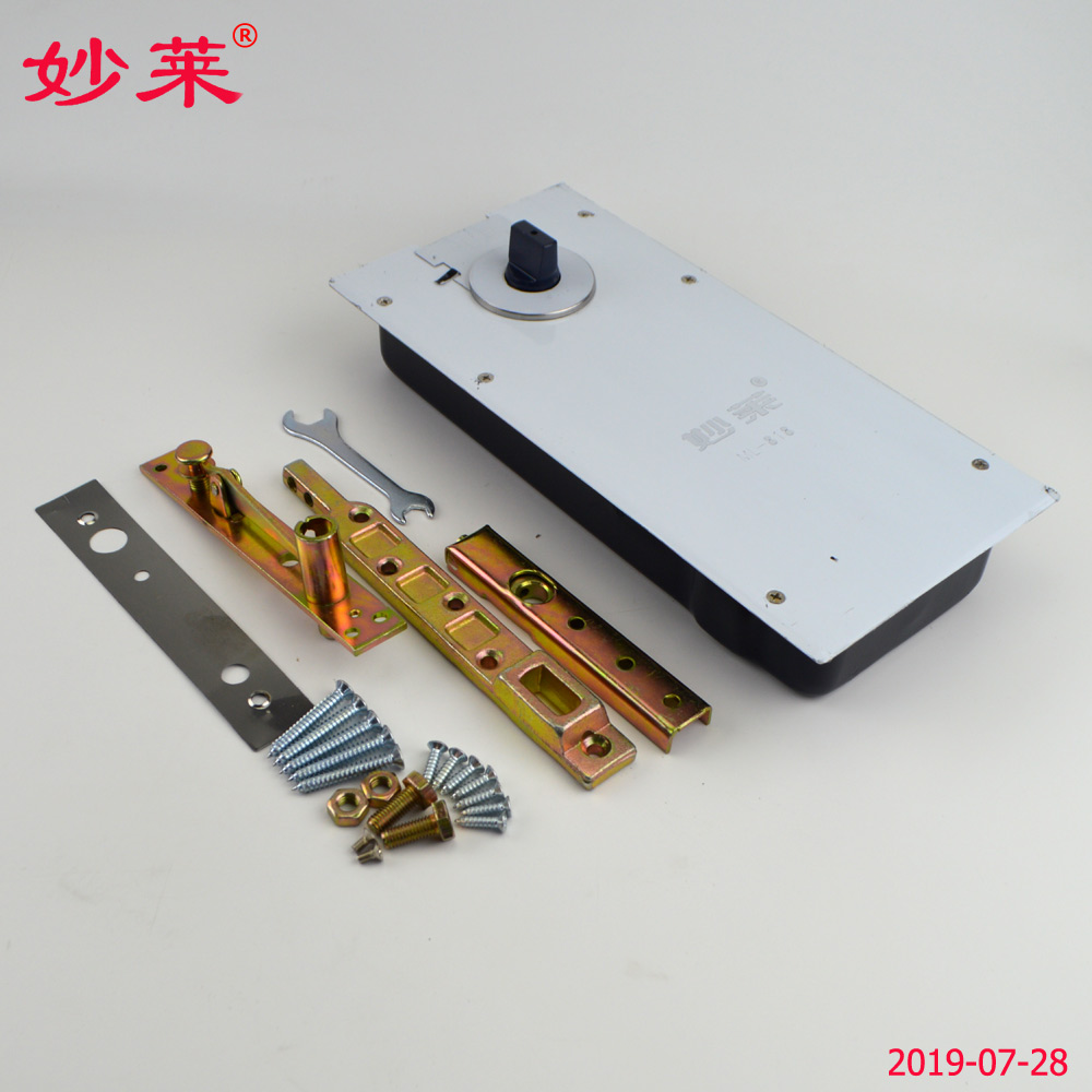 妙萊牌升級(jí)牌818地彈簧   /無(wú)框玻璃門(mén)鋁合金門(mén)木門(mén)通用配件地彈簧單缸雙速地龍