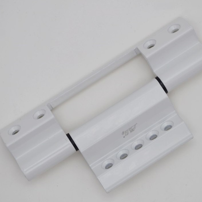 麗行牌57A加長合頁類   /隔熱斷橋三翼平開門用黑白香檳、銀色57-1荷葉合葉和頁