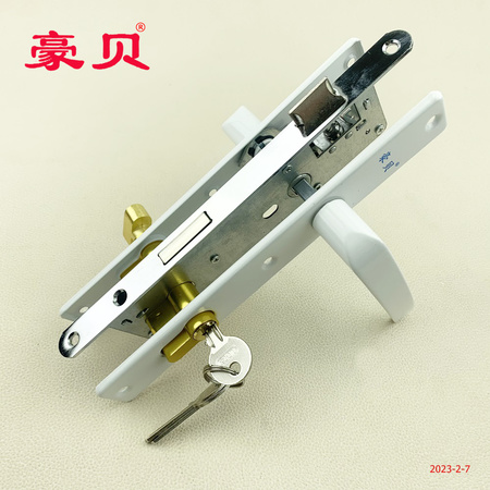 豪貝8525-305塑鋼執(zhí)手門鎖